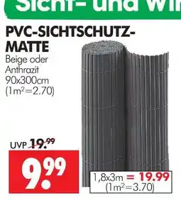 Wreesmann Pvc-sichtschutz-matte Angebot