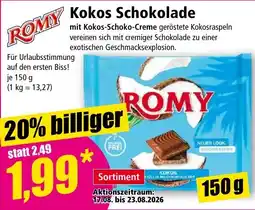 Norma Romy Kokos Schokolade Angebot