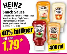 Norma HEINZ Snack Sauce Angebot