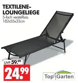 Wreesmann Top garden textilene-loungeliege Angebot