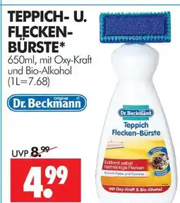 Wreesmann Dr. beckmann teppich- u. flecken-bürste Angebot