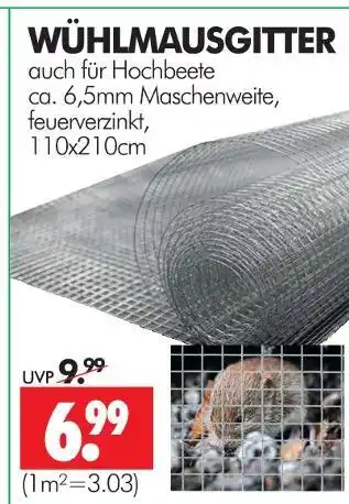 Wreesmann Wühlmausgitter Angebot