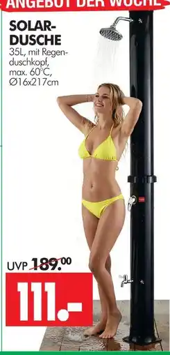 Wreesmann Solar-dusche Angebot