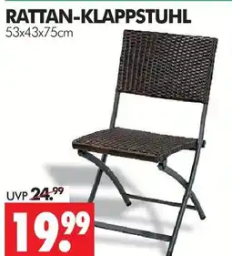 Wreesmann Rattan-klappstuhl Angebot