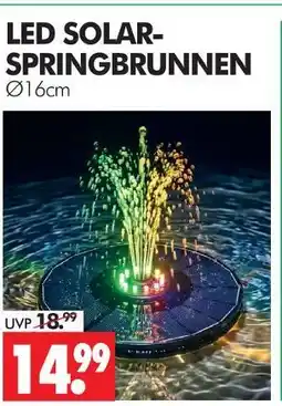Wreesmann Led solar-springbrunnen Angebot