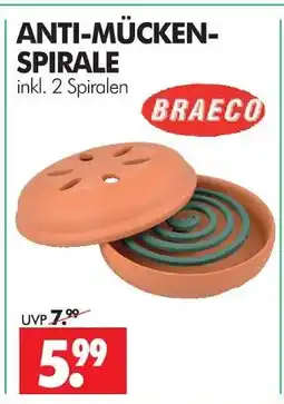 Wreesmann Braeco anti-mücken-spirale Angebot