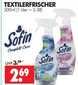 Wreesmann Sofin textilerfrischer Angebot