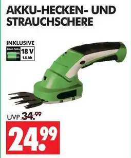 Wreesmann Akku-hecken- und strauchschere Angebot
