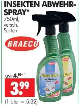 Wreesmann Braeco insekten abwehr-spray Angebot