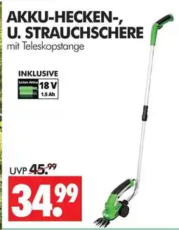 Wreesmann Akku-hecken-, u. strauchschere Angebot