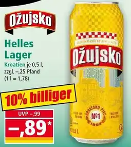 Norma Ožujsko Helles Lager Angebot