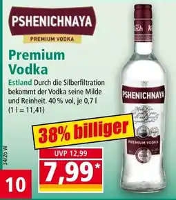 Norma Pshenichnaya Premium Vodka Angebot