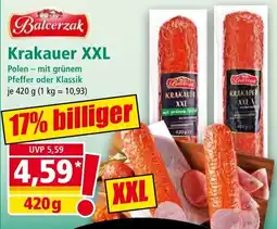 Norma Balcerzak Krakauer XXL Angebot