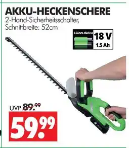 Wreesmann Akku-heckenschere Angebot