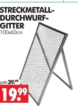 Wreesmann Streckmetall-durchwurf-gitter Angebot