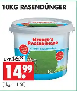 Wreesmann Werner's rasendünger Angebot