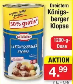 Zimmermann Dreistern Königsberger Klopfse Angebot