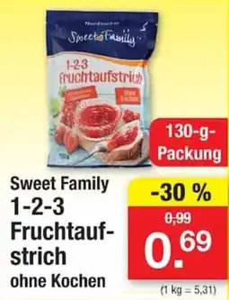 Zimmermann Sweet Family 1-2-3 Fruchtaufstrich ohne Kochen Angebot