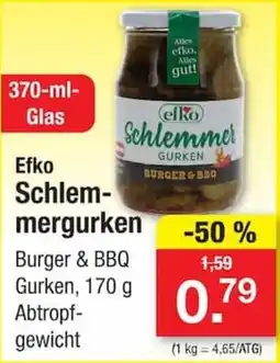 Zimmermann Efko Schlemmergurken Angebot