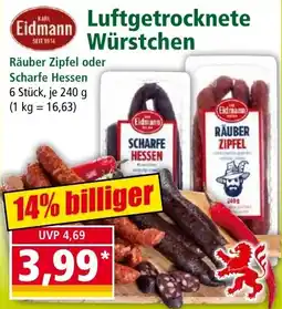 Norma Luftgetrocknete Würstchen Angebot