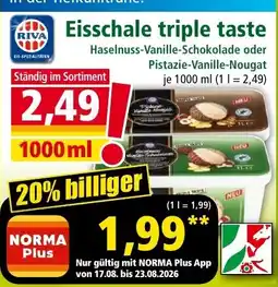 Norma RIVA Eisschale triple taste Angebot