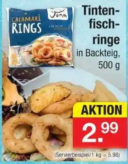 Zimmermann Tintenfischringe in Backteig Angebot