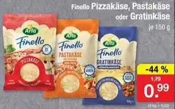 Zimmermann Arla Finello Pizzakäse, Pastakäse oder Gratinkäse Angebot