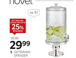 XXXLutz Novel getränkespender Angebot
