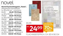 XXXLutz Novel flachwebteppich patch 60 x 90 cm Angebot