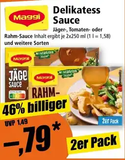 Norma Maggi Delikatess Sauce Angebot