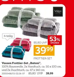 XXXLutz Vossen frottier-set „batoni“ Angebot