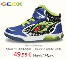 Siemes Schuhcenter GEOX Sneaker Angebot