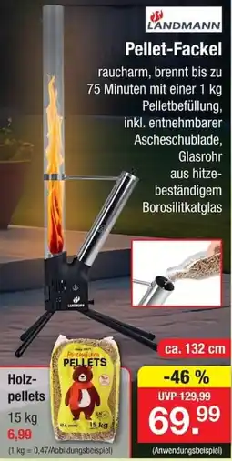 Zimmermann LANDMANN Pellet-Fackel Angebot