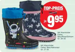 Siemes Schuhcenter Kinder-regenstiefel gr. 27-35 Angebot