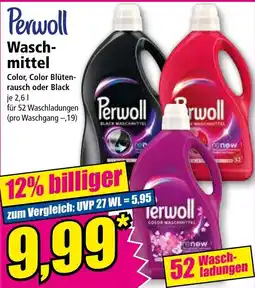 Norma Perwoll Waschmittel Angebot