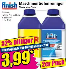 Norma finish Maschinentiefenreiniger Angebot