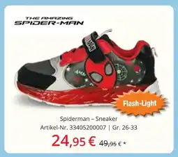 Siemes Schuhcenter Spiderman sneaker Angebot