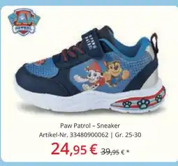 Siemes Schuhcenter Paw patrol sneaker Angebot