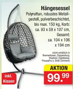 Zimmermann Hängesessel Angebot