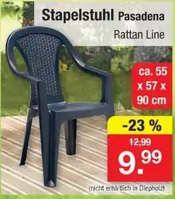 Zimmermann Stapelstuhl Pasadena Rattan Line Angebot