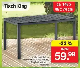 Zimmermann Tisch king Angebot