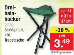 Zimmermann Drei-bein-hocker Angebot