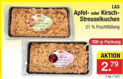 Zimmermann L&s apfel-streuselkuchen Angebot