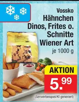 Zimmermann Vossko hähnchen dinos, frites o. schnitte wiener art Angebot
