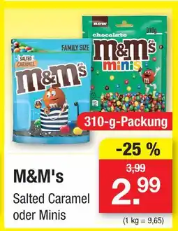 Zimmermann Mars m&m's Angebot