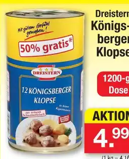 Zimmermann Dreistern königsberger klopse Angebot