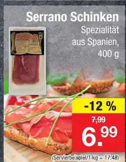 Zimmermann Serrano schinken Angebot