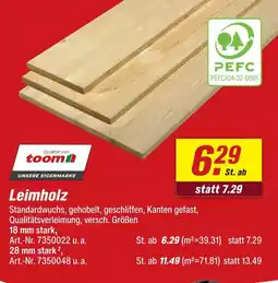 toom Baumarkt Toom leimholz Angebot