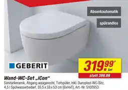 toom Baumarkt Geberit wand-wc-set icon Angebot