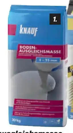 toom Baumarkt Knauf boden-ausgleichsmasse Angebot